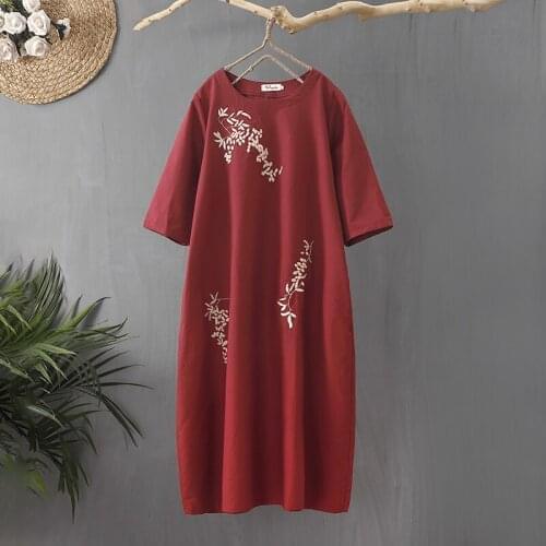 Plus Size Summer Shirt Dress Evening Female Vintage Party Oversize Short Sleeve Beach Women Dresses Robe Vestido Maxi Prom Linen