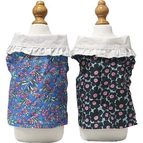 Cat Vest Summer Dog Shirt Puppy Pet Costumes Yorkshire Pomeranian Shih Tzu Maltese Bichon Poodle Schnauzer Dog Clothing Apparel