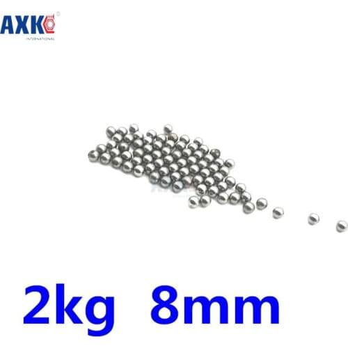 2kg Replacement Parts 8mm Bike Bicycle Steel Ball Bearing
