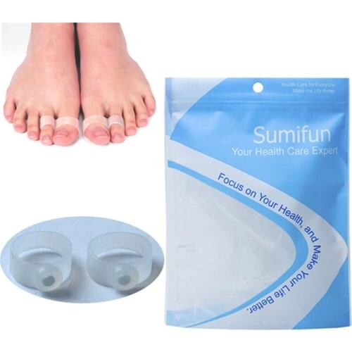 2Pcs/Set Keep Slim Lose Weight Health Care Variety shape beautiful magic props Silicone Magnetic Body Toe Ring