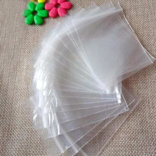 50pcs White Ziplock Bags Clear Plastic Bags Transparent Pe Zip Lock Bag For Cloth/christmas/gifts/Jewelry Packaging Display Bag