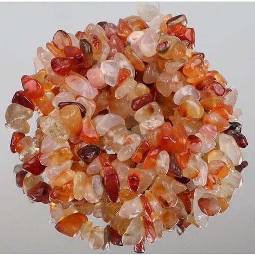 5-8mm Natural Irregular Freeform Red Agates Chips Stone Gravel Beads For Jewelry Making Handmade DIY Bracelet Necklace