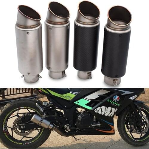 For Honda VT1100 GROM MSX125 msx 125 forza 300 XADV 750 Universal 51mm 61mm modified motorcycle exhaust pipe with DB Killer