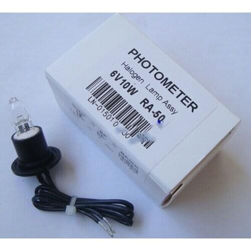 For Halogen Lamp 6V 10W Bayer RA-50 Semi Automatic Biochemistrey analyzer,RA50 6V10W Photometer Bulb