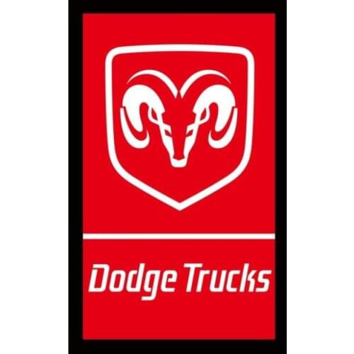 Dodge Truck Flag, 3x 5ft Polyester, Ram Trucks, Vans, Truck and Van Truck banner