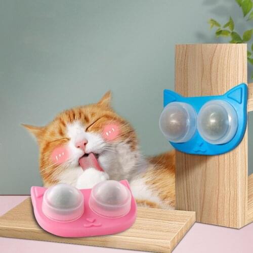 Pet Snack Toy Rotating Catnip Silvervine Molar Stick Cat Teaser for Cats