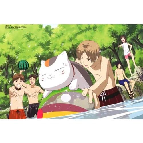 DIY Full Square Drill 5D Diamond Embroidery Natsume Yuujinchou Painting Anime Picture Mosaic Home Decor Wall Art Handmade Gift