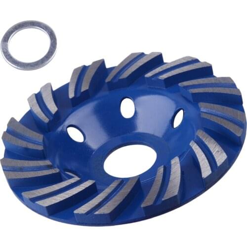 LETAOSK 4 Inch Blue Diamond Metal Angle Grinding Chain Wheel Wood Carving Disc Grinder