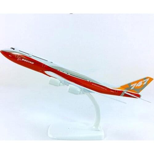 20cm Aircraft Boeing B747 Prototype B747-8 Airways Airlines Diecast Metal Alloy Airplane Plane Model Aircraft Collectible Gift