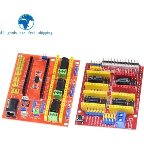 New CNC Shield V4 shield V3 Engraving Machine / 3D Printer / A4988 Driver Expansion Board for arduino Diy Kit