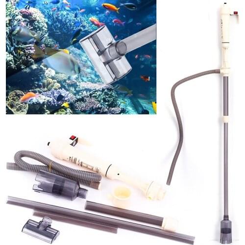 Fish Tank Cleaner Siphon Cleaner Aquarium Fish Tank Vacuum Cleaners Siphon Pump Water Filter Tool For Gravel Sand Dropshipping