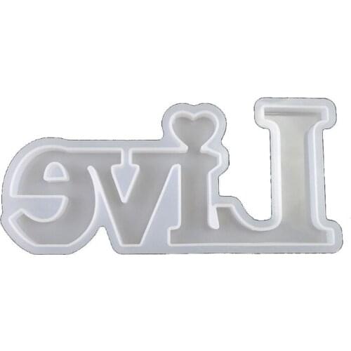 Merry Christmas Resin Molds Epoxy Casting Molds for DIY Table Decoration Home Ornament Xmas Gift Mold Art Crafts Tools