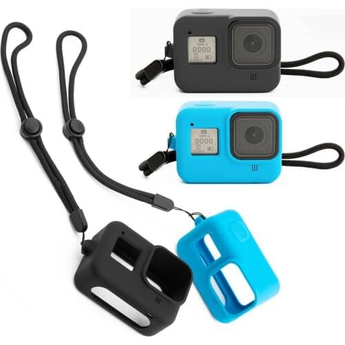 Silicone Shock-proof Camera Case for GoPro 8 Action Camera Protective Frame Cover Shell