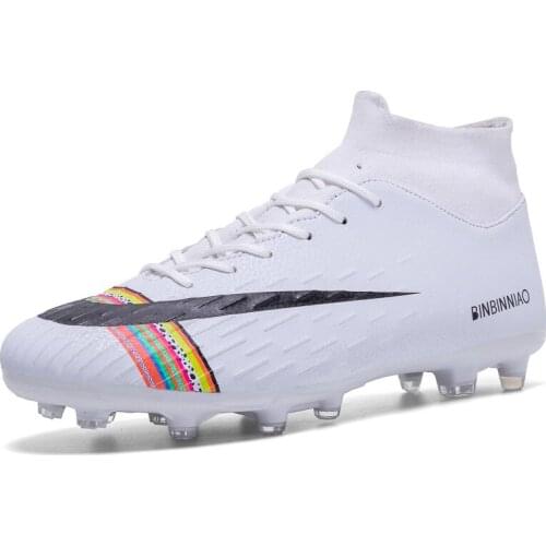 Indoor Outdoor Soccer Shoes For Men Women Boys Girls Football Shoes Kids Training Sneakers Soccer Cleats Male Football Boots