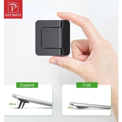 Mini Portable Invisible Laptop Holder Adjustable Cooling Stand Foldable Multifunctional Holder 1Pair for Laptop Notebook