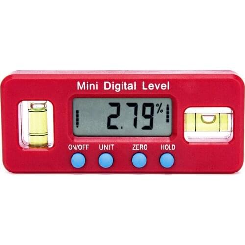 100Mm 360 Degree Mini Digital Protractor Goniometer Electronic Level with Magnetic Bottom Angle Measuring Tool