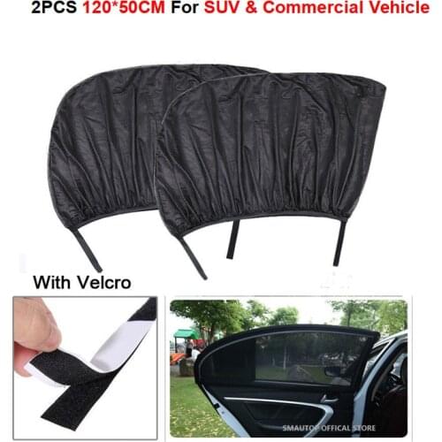 2Pcs Car Window Sun Shade Rear Side Window Sun Visor Shade Side SUV Kids Baby Uv Protected Cars Sun Shades Car Rear Side
