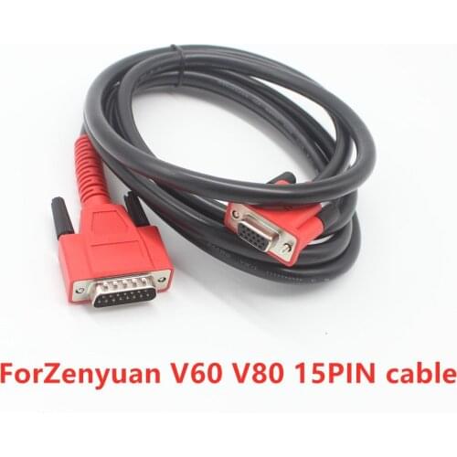 Acheheng Car diagnostic tool cable for Zenyuan scanner V60 V80 15PIN to 15PIN connector cable