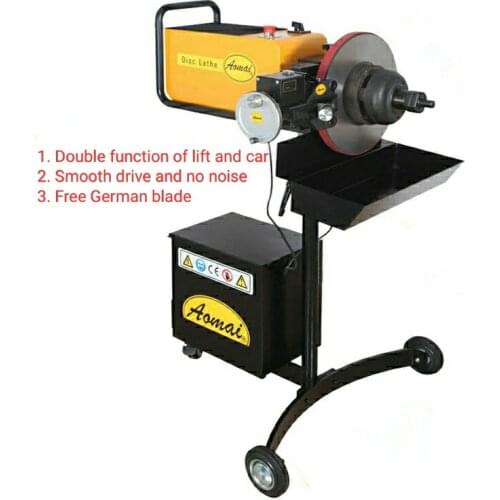 Car Truck Disc Drum Brake Lathe Machine for Repairing Brake Discs