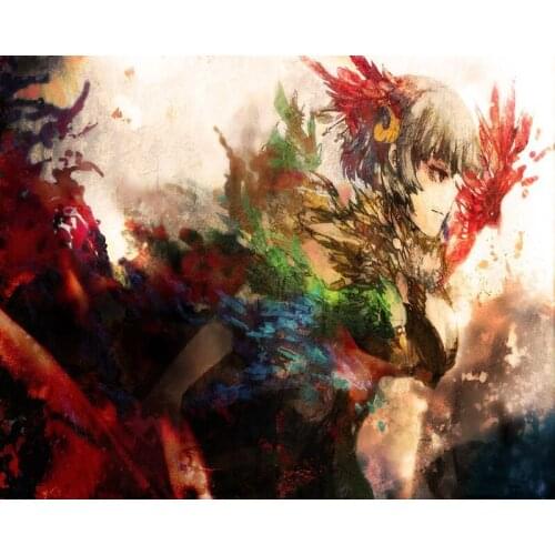 DIY Painting By Numbers Abstract Girl Coloring By Numbers 40x50cm Wall Art Canvas Picture Hand Painted Home Decoration Gift