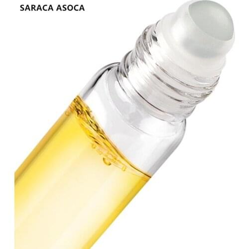 50pcs/lot Glass Roll-on 10ml 13ml 0.5oz Empty Fragrance Perfume Essential Oil Refillable Bottles Refillable Bottles