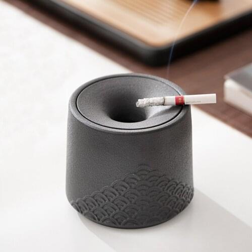 Lion Ceramics Smoke Cigarette Ash Tray Crafts Decoration Cigar Shark Ashtray Home Outdoor Office Car Decor