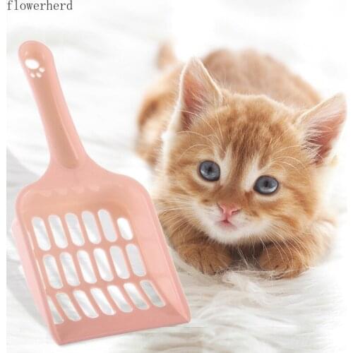 Cat Litter Shovel Plastic Pet Food Shovel Cat Feeding Tool Measuring Useful Plastic Pet Food Shovel Puppy Cat Scoop