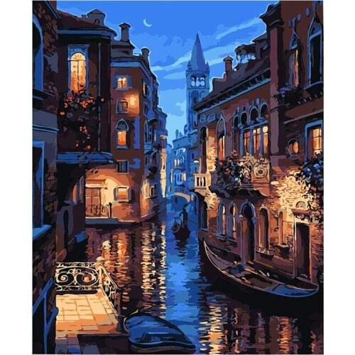 Adult Paint By Number Kits on Canvas 16X20 Inch DIY Acrylic Painting Kit for Kids & Adults Beginner