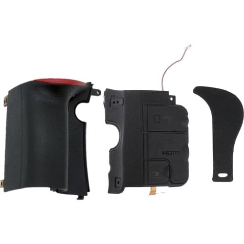 Original A Set of 3PCS For Nikon D600 D610 Camera Grip Body Bottom Rubber Cover Unit Hand Part +Tape