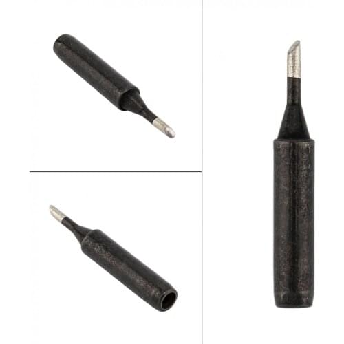 900M-T-2C Solder Tip Lead-free Black Metal Soldering Iron Tips for Hakko / 936 Soldering Rework Station
