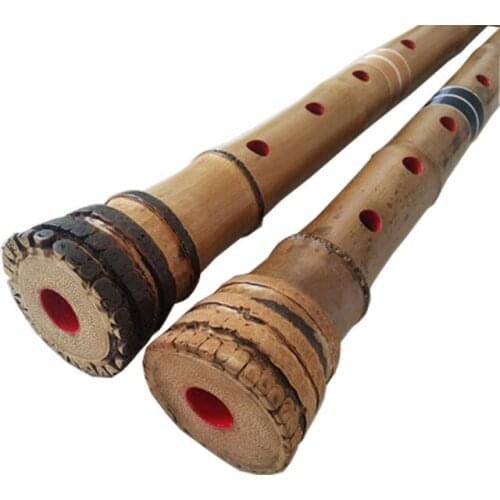 Authentic Japanese five-hole shakuhachi Tang kou two section shakuhachi D tube G key 1pc