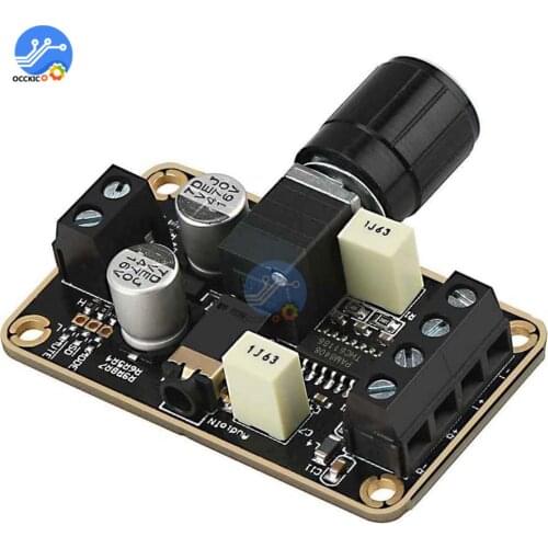 PAM8406 Digital Amplifier Board 5W+5W DC 5V Class D Stereo Audio AMP with Volume Control Sound Board