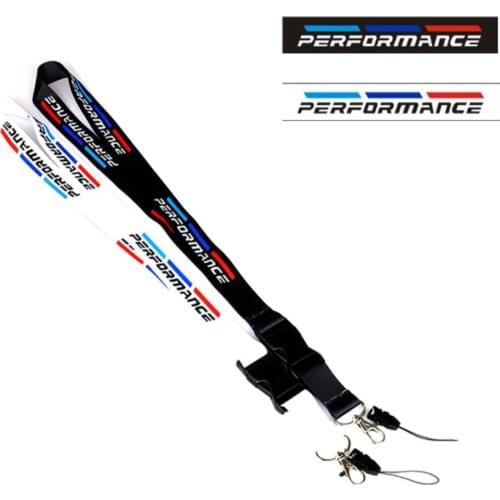 Lanyard for Car Keys ID Holders Cell Phone Neck Straps car keychain Performance For BMW E46 F30 E90 E60 F20 F10 E36 E39 E87 G30