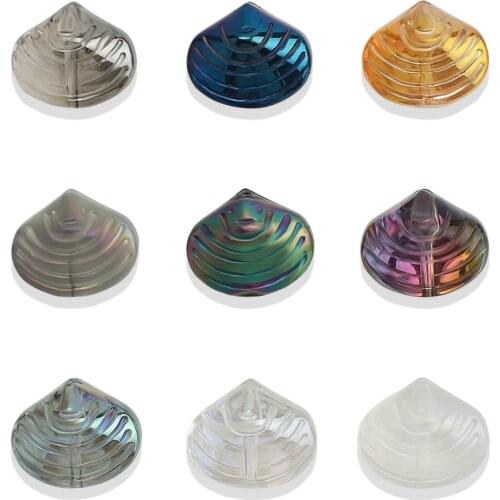 Wholesale Large Hole Bead Spacer 14mm Big Hole Crystal Glass Square Beads For Jewelry DIY Making Needlework Accessories