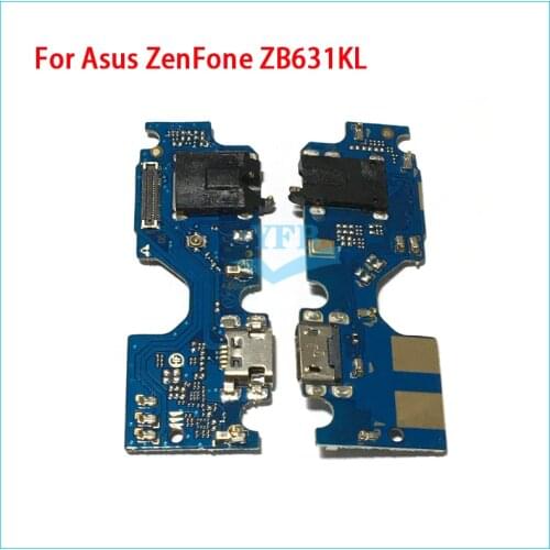 10pcs USB Charging Port Dock Connector Board Flex Cable For Asus ZenFone Max Pro M2 ZB631KL Replacement Part