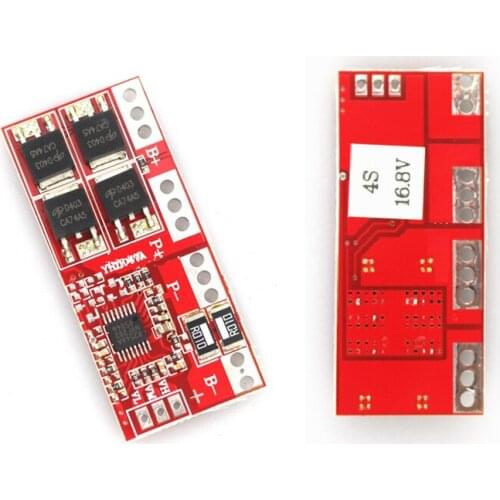 1PCS 4S 15A Li-ion Lithium Battery 18650 Charger Protection Board 14.4V 14.8V 16.8V