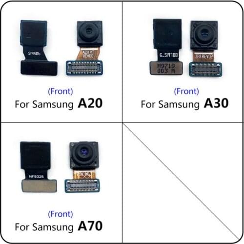 10Pcs/Lot， Front Small Camera Module Flex Cable Replacement For Samsung Galaxy A20 A30 A70