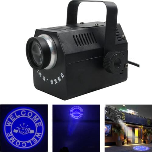 30W 50W LED Welcome Gobo AD Logo Projector Lights For Store Restaurant DJ Shopping Mall Rotating Advertising Projection Lamp