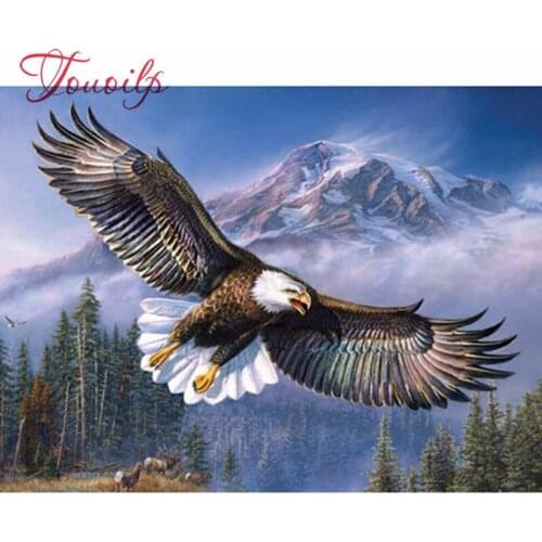 5d diy custom diamond painting kits diamond painting eigen foto Eagle Mountain full square stitch Diamond embroidery mosaic