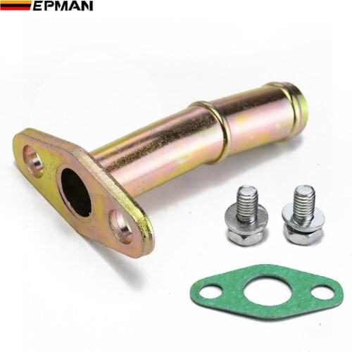 Epman Sport For Garrett GT25 GT28 GT30 GT35 Ball & Journal Turbo Oil Return Pipe Kit EPHBOV1035