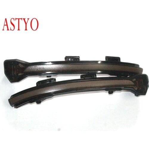 ASTYO Dynamic running water Blinker Indicator Rearview Mirror Turn Light for VW GOLF 7 2013-2018 Touran mk2 Golf Sportsvan