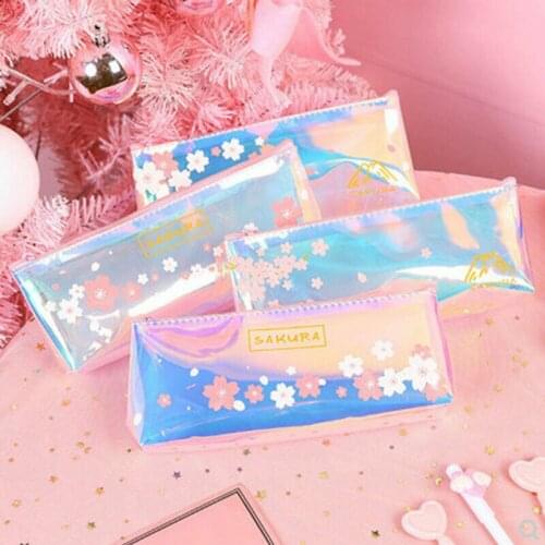 Hologram Holographic Laser Bag Makeup Bag Pencil Case Card Holder Wallet Handbag