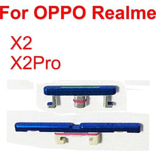 Power On / Off & Volume Up / Down Side Button Flex Cable For OPPO Realme X X2 X2Pro Power Volume Side Key Replacement Parts