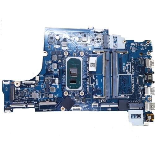 LA-J081P CN-03DD3K Motherboard for Dell E5593 i3-1005G1 SRG0S CPU Systenm Board MainBoard