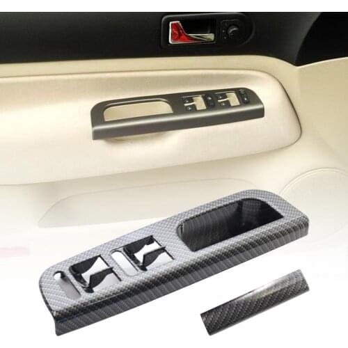 50% Hot Sales Door Window Switch Bezel Wear-resistant Anti-scratch Sturdy Front Right Door Handle 3B2867172E for VW Bora Golf 4