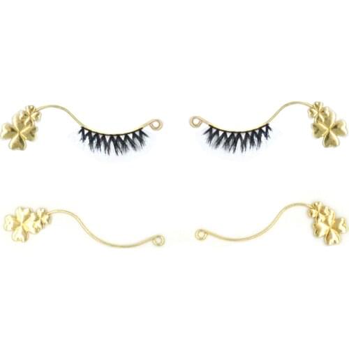 Magnetic False Eyelash Extension Style Display Board Eyelash Try on Effect Exhibit Auxiliary Fake Lashes Holder Tool