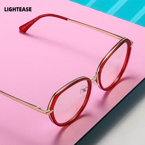 Fashion Optical Glasses Frame Men Vintage Round Prescription Eyeglasses Women Retro Myopia Acetate Spectacles Anti Blue Eyewear