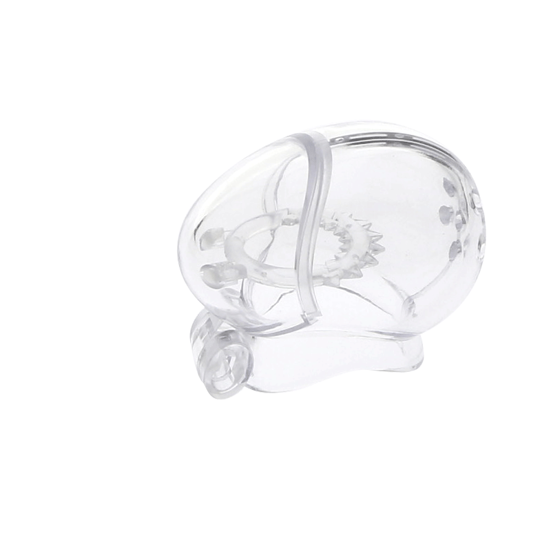 Mens Sex Toys Eggshell Chastity Cage With Anti-shedding Ring Fully Encircled Chastity Device Male Plastic Cock Cage Penis Ring