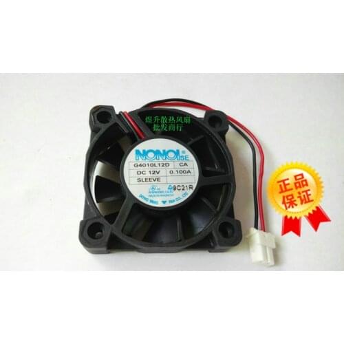 New 4010 g4010l12d CA DC12V 0.100a 4cm silent cooling fan