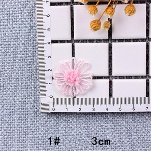 Sew on embroidered flower patches appliques for clothes backpack Diy clothes custom patch accesorios
